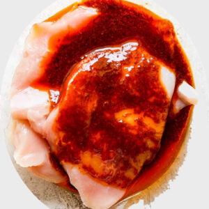 MARINATED CHICKEN BONELESS BBQ 1KG